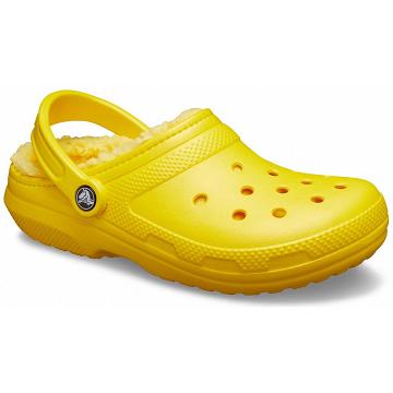 Crocs Klassiska Fodrade Clogs Herr Gula | Sverige 0824KORI